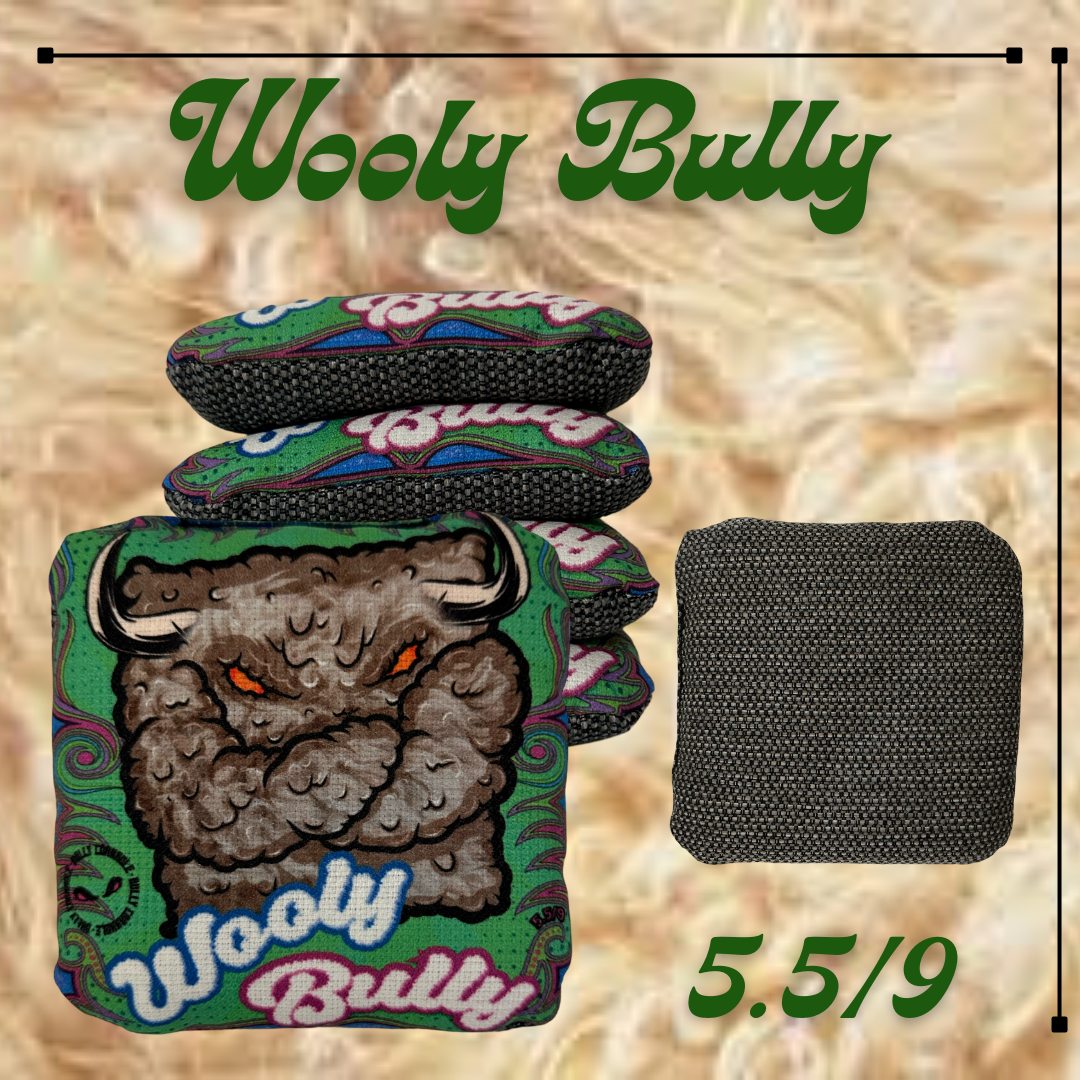 THE WOOLY BULLY GREEN BAG