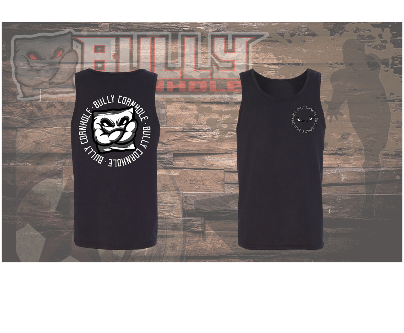 Unisex BLACK BULLY TANK TOP