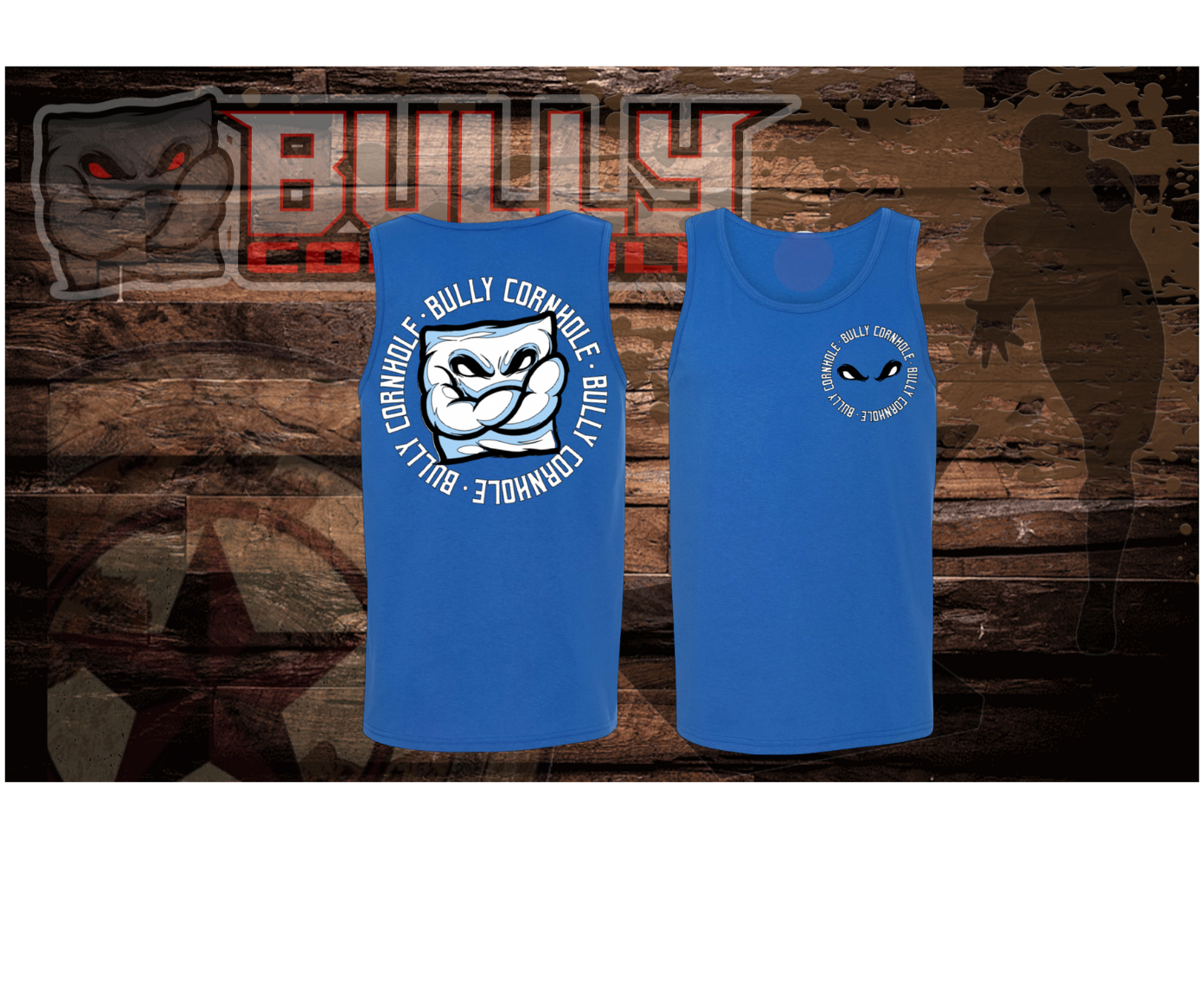 Unisex Royal Blue Bully Tank Top