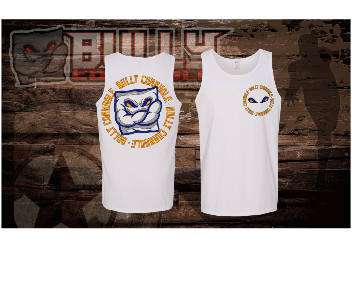 Unisex WHITE TANK TOP