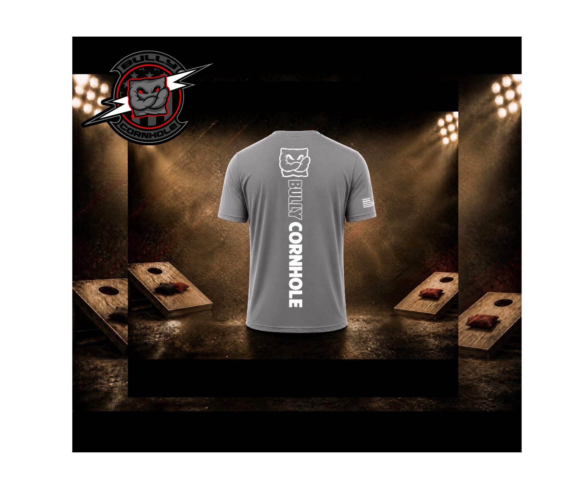 Bully Grey Tee